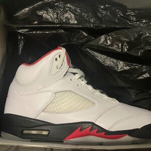 Size 10.5 - Jordan 5 Retro Mid Fire Red 2020